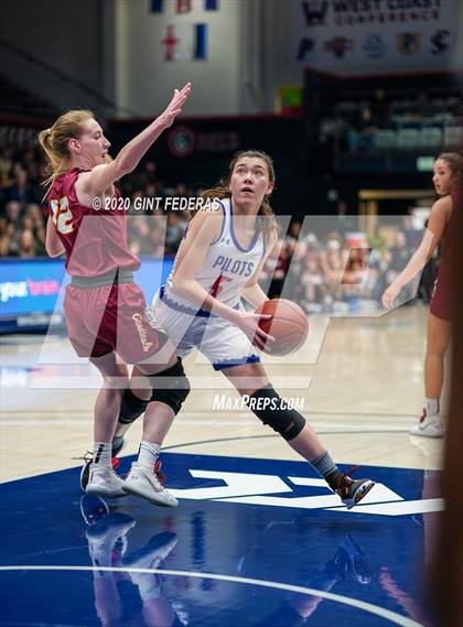 Thumbnail 1 in Cardinal Newman vs. St. Joseph Notre Dame (CIF NCS Open Division Final) photogallery.