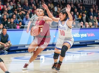 Thumbnail 2 in Cardinal Newman vs. St. Joseph Notre Dame (CIF NCS Open Division Final) photogallery.