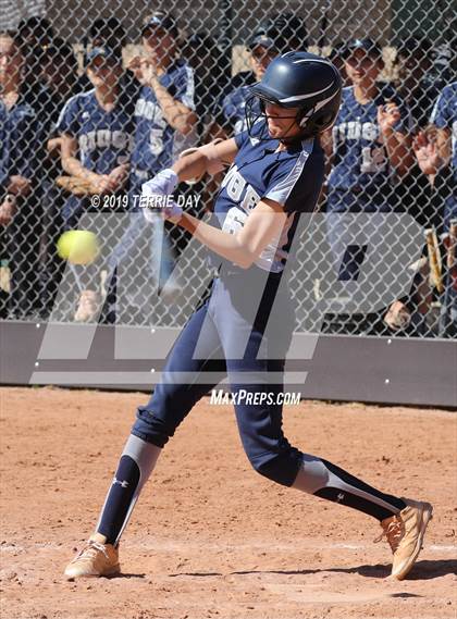 Thumbnail 3 in Ironwood Ridge vs. Hamilton (Desert Mountain Tournament)  photogallery.