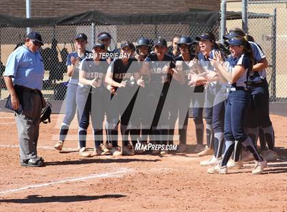 Thumbnail 2 in Ironwood Ridge vs. Hamilton (Desert Mountain Tournament)  photogallery.
