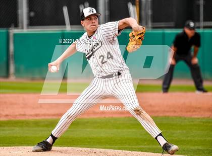 Thumbnail 1 in Crean Lutheran @ Canyon CIF SS DIV 4 Championship photogallery.