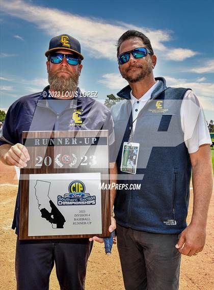 Thumbnail 2 in Crean Lutheran @ Canyon CIF SS DIV 4 Championship photogallery.