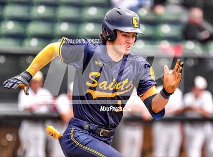 Thumbnail 1 in Crean Lutheran @ Canyon CIF SS DIV 4 Championship photogallery.