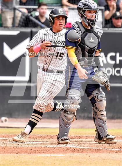 Thumbnail 3 in Crean Lutheran @ Canyon CIF SS DIV 4 Championship photogallery.