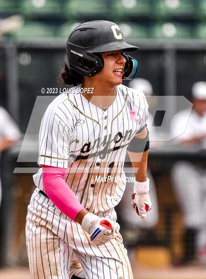 Thumbnail 1 in Crean Lutheran @ Canyon CIF SS DIV 4 Championship photogallery.