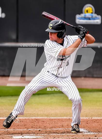 Thumbnail 1 in Crean Lutheran @ Canyon CIF SS DIV 4 Championship photogallery.