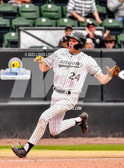 Thumbnail 3 in Crean Lutheran @ Canyon CIF SS DIV 4 Championship photogallery.