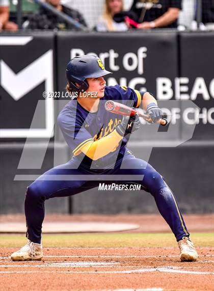 Thumbnail 1 in Crean Lutheran @ Canyon CIF SS DIV 4 Championship photogallery.