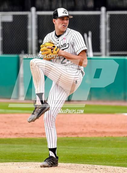 Thumbnail 1 in Crean Lutheran @ Canyon CIF SS DIV 4 Championship photogallery.
