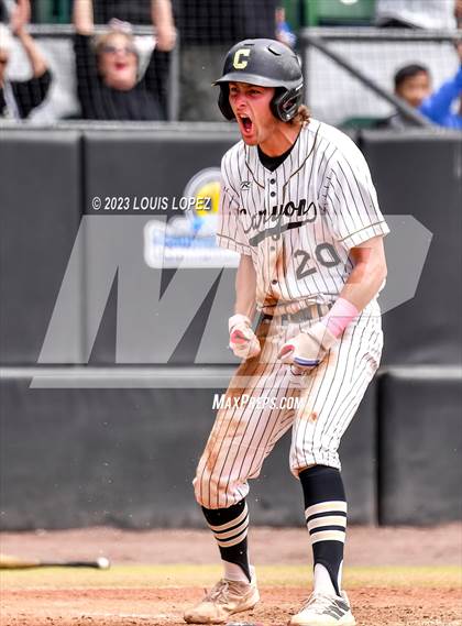 Thumbnail 3 in Crean Lutheran @ Canyon CIF SS DIV 4 Championship photogallery.