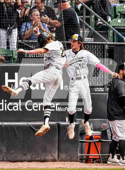 Thumbnail 2 in Crean Lutheran @ Canyon CIF SS DIV 4 Championship photogallery.