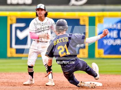 Thumbnail 3 in Crean Lutheran @ Canyon CIF SS DIV 4 Championship photogallery.