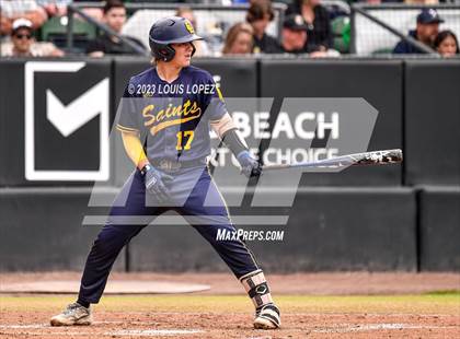 Thumbnail 1 in Crean Lutheran @ Canyon CIF SS DIV 4 Championship photogallery.