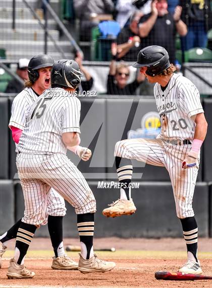 Thumbnail 1 in Crean Lutheran @ Canyon CIF SS DIV 4 Championship photogallery.