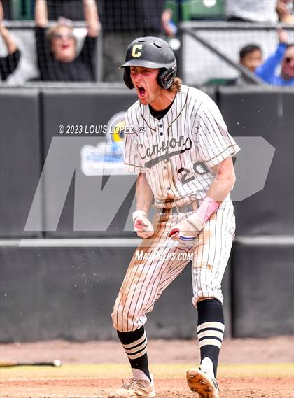 Thumbnail 2 in Crean Lutheran @ Canyon CIF SS DIV 4 Championship photogallery.