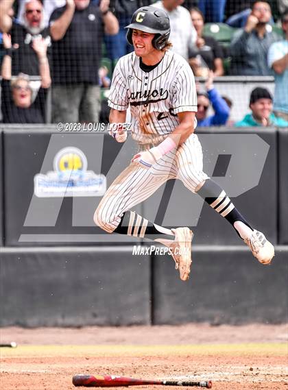 Thumbnail 1 in Crean Lutheran @ Canyon CIF SS DIV 4 Championship photogallery.