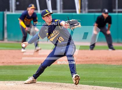 Thumbnail 3 in Crean Lutheran @ Canyon CIF SS DIV 4 Championship photogallery.