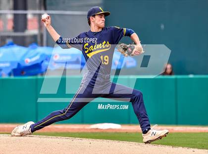 Thumbnail 1 in Crean Lutheran @ Canyon CIF SS DIV 4 Championship photogallery.