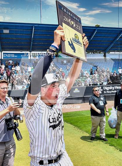 Thumbnail 3 in Crean Lutheran @ Canyon CIF SS DIV 4 Championship photogallery.