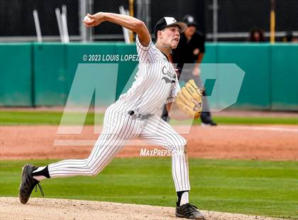 Thumbnail 1 in Crean Lutheran @ Canyon CIF SS DIV 4 Championship photogallery.