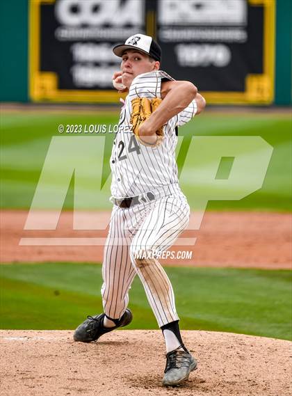 Thumbnail 3 in Crean Lutheran @ Canyon CIF SS DIV 4 Championship photogallery.