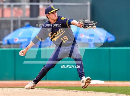 Thumbnail 2 in Crean Lutheran @ Canyon CIF SS DIV 4 Championship photogallery.