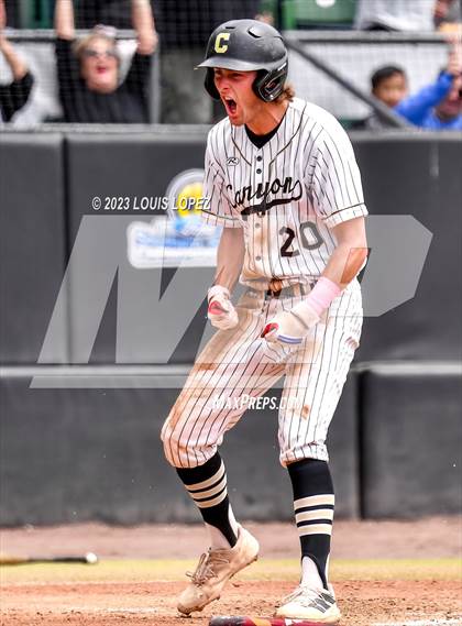 Thumbnail 1 in Crean Lutheran @ Canyon CIF SS DIV 4 Championship photogallery.