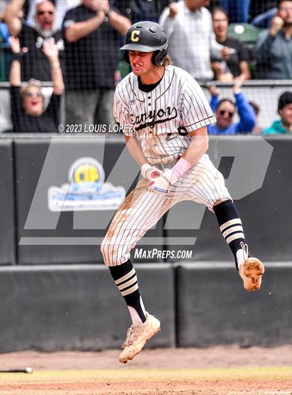Thumbnail 2 in Crean Lutheran @ Canyon CIF SS DIV 4 Championship photogallery.