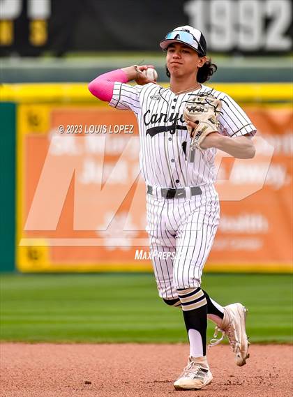 Thumbnail 3 in Crean Lutheran @ Canyon CIF SS DIV 4 Championship photogallery.