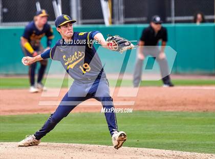 Thumbnail 3 in Crean Lutheran @ Canyon CIF SS DIV 4 Championship photogallery.