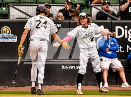 Thumbnail 2 in Crean Lutheran @ Canyon CIF SS DIV 4 Championship photogallery.