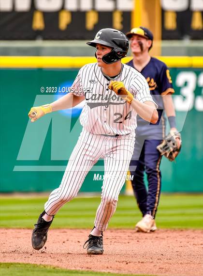 Thumbnail 1 in Crean Lutheran @ Canyon CIF SS DIV 4 Championship photogallery.