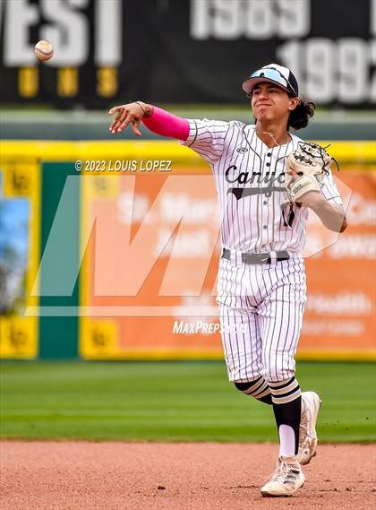 Thumbnail 1 in Crean Lutheran @ Canyon CIF SS DIV 4 Championship photogallery.