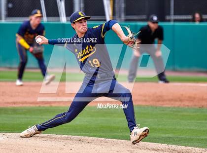 Thumbnail 1 in Crean Lutheran @ Canyon CIF SS DIV 4 Championship photogallery.