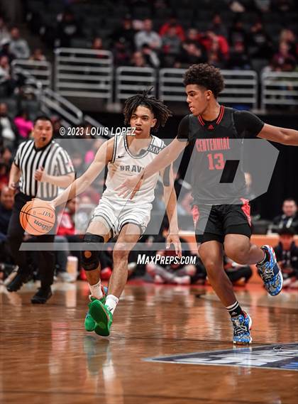 Thumbnail 1 in St. John Bosco vs. Centennial (CIF SS Open DIV Championship) photogallery.