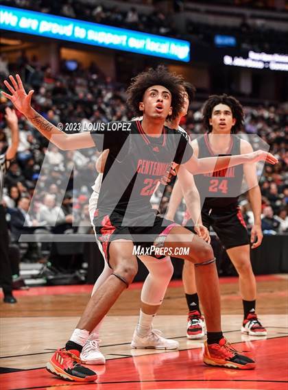 Thumbnail 1 in St. John Bosco vs. Centennial (CIF SS Open DIV Championship) photogallery.