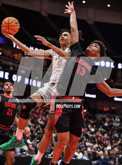 Thumbnail 1 in St. John Bosco vs. Centennial (CIF SS Open DIV Championship) photogallery.