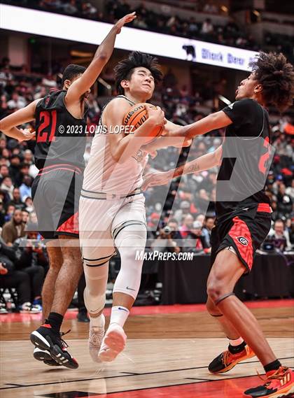 Thumbnail 3 in St. John Bosco vs. Centennial (CIF SS Open DIV Championship) photogallery.