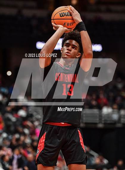 Thumbnail 1 in St. John Bosco vs. Centennial (CIF SS Open DIV Championship) photogallery.