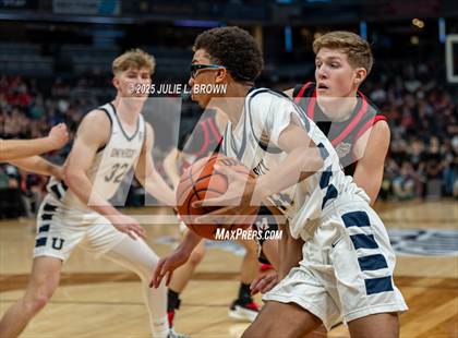 Thumbnail 1 in University vs. Manchester (IHSAA 2A Final) photogallery.