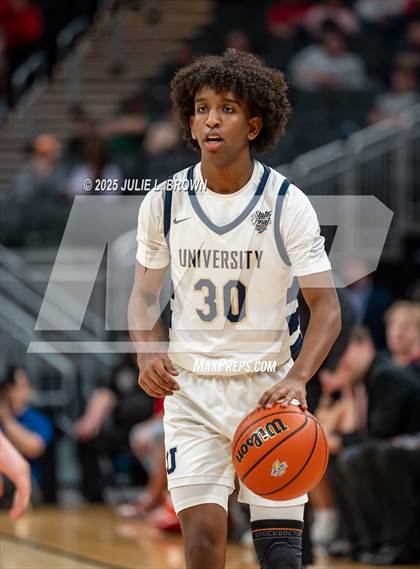 Thumbnail 1 in University vs. Manchester (IHSAA 2A Final) photogallery.