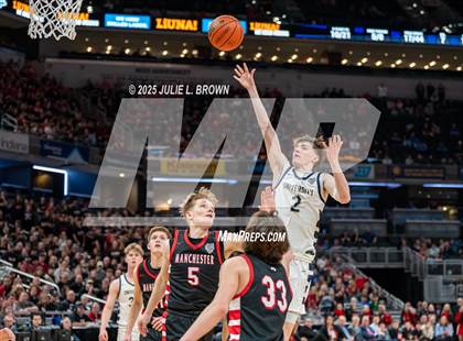 Thumbnail 1 in University vs. Manchester (IHSAA 2A Final) photogallery.