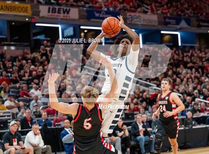 Thumbnail 3 in University vs. Manchester (IHSAA 2A Final) photogallery.