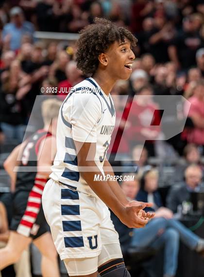 Thumbnail 1 in University vs. Manchester (IHSAA 2A Final) photogallery.