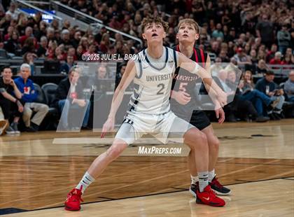 Thumbnail 3 in University vs. Manchester (IHSAA 2A Final) photogallery.
