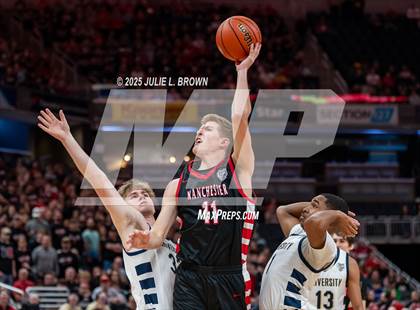 Thumbnail 3 in University vs. Manchester (IHSAA 2A Final) photogallery.