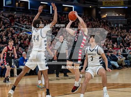 Thumbnail 1 in University vs. Manchester (IHSAA 2A Final) photogallery.