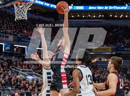 Thumbnail 1 in University vs. Manchester (IHSAA 2A Final) photogallery.