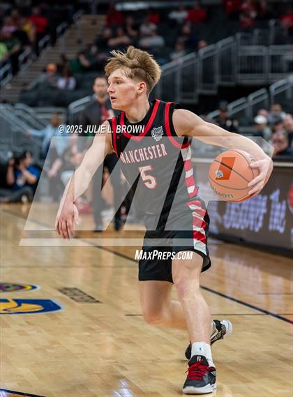 Thumbnail 3 in University vs. Manchester (IHSAA 2A Final) photogallery.