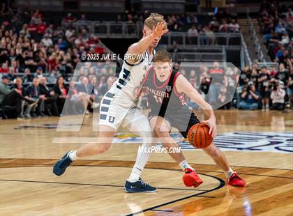 Thumbnail 3 in University vs. Manchester (IHSAA 2A Final) photogallery.